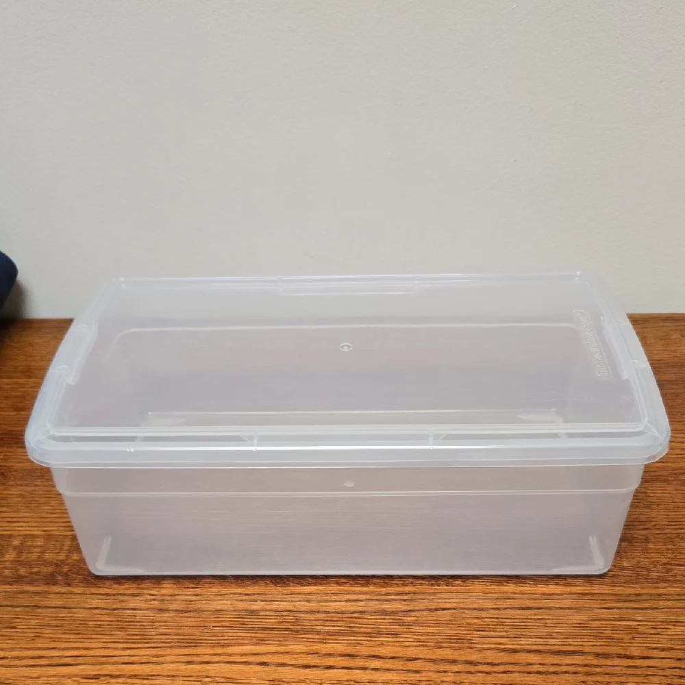 THE CONTAINER STORE Clear Plastic Storage Boxes - 2